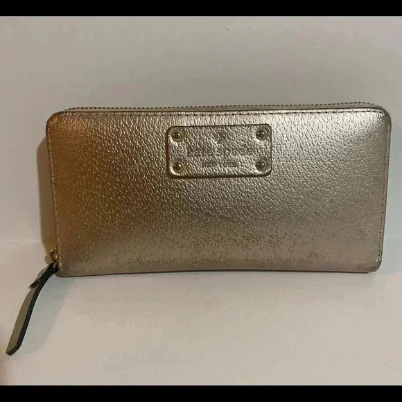 Kate spade metallic bronze leather wallet - Picture 13 of 13